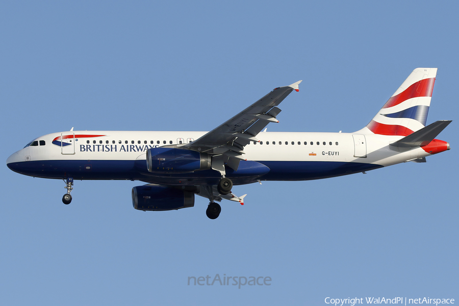British Airways Airbus A320-232 (G-EUYI) | Photo 659411