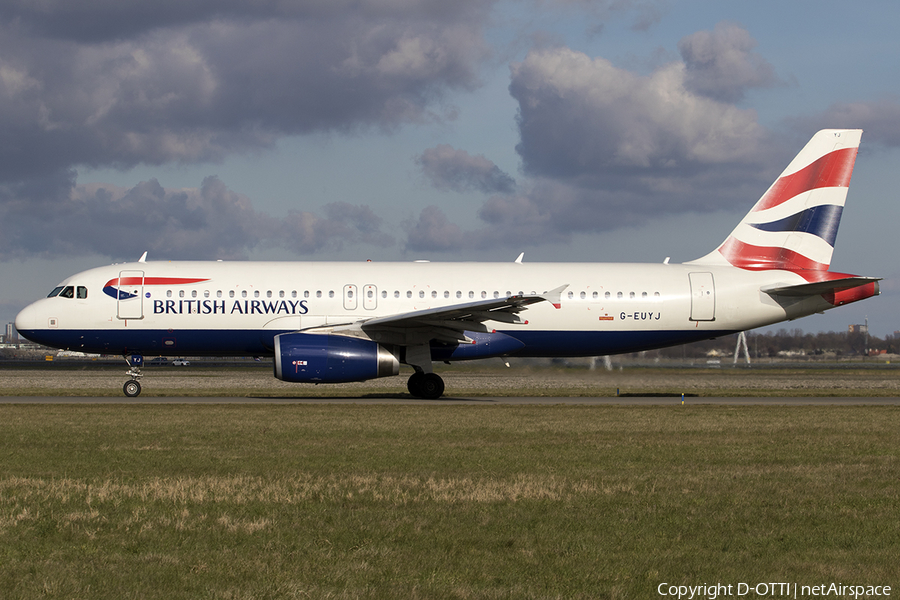 British Airways Airbus A320-232 (G-EUYJ) | Photo 530481