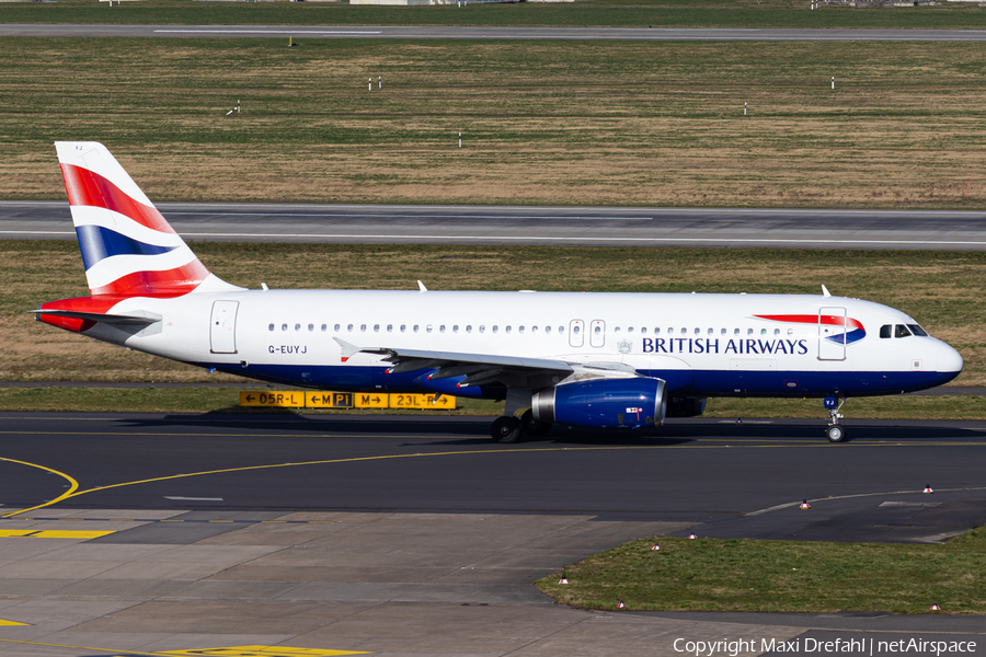 British Airways Airbus A320-232 (G-EUYJ) | Photo 495559