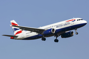 British Airways Airbus A320-232 (G-EUYJ) at  London - Heathrow, United Kingdom