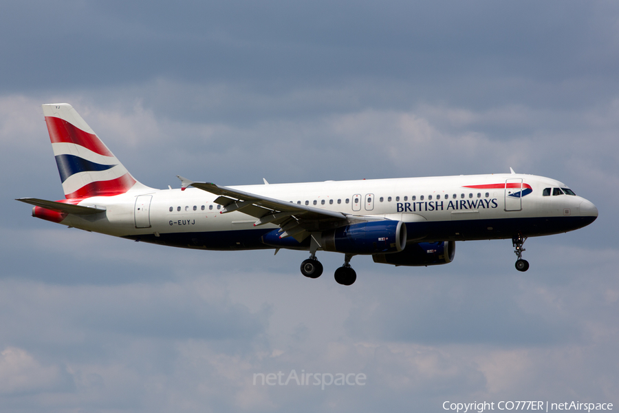 British Airways Airbus A320-232 (G-EUYJ) | Photo 58504
