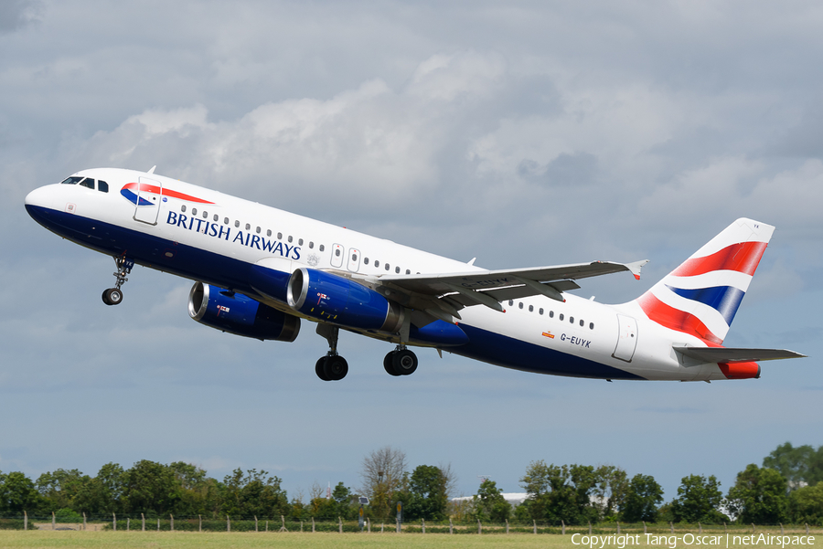 British Airways Airbus A320-232 (G-EUYK) | Photo 611144
