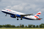 British Airways Airbus A320-232 (G-EUYK) at  Dublin, Ireland