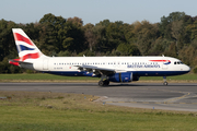 British Airways Airbus A320-232 (G-EUYK) at  Hamburg - Fuhlsbuettel (Helmut Schmidt), Germany