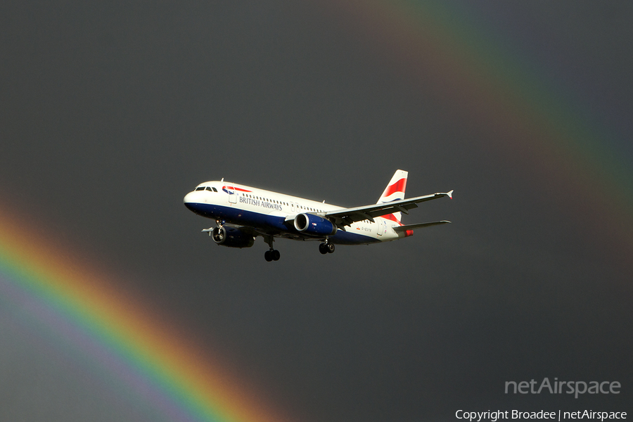 British Airways Airbus A320-232 (G-EUYK) | Photo 13679