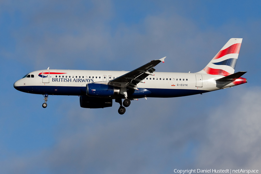 British Airways Airbus A320-232 (G-EUYK) | Photo 644641