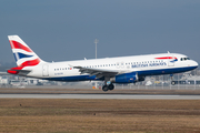 British Airways Airbus A320-232 (G-EUYK) at  Munich, Germany