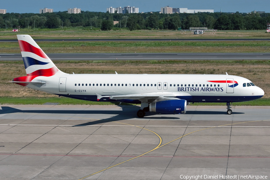 British Airways Airbus A320-232 (G-EUYK) | Photo 549804