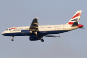 British Airways Airbus A320-232 (G-EUYK) at  Warsaw - Frederic Chopin International, Poland