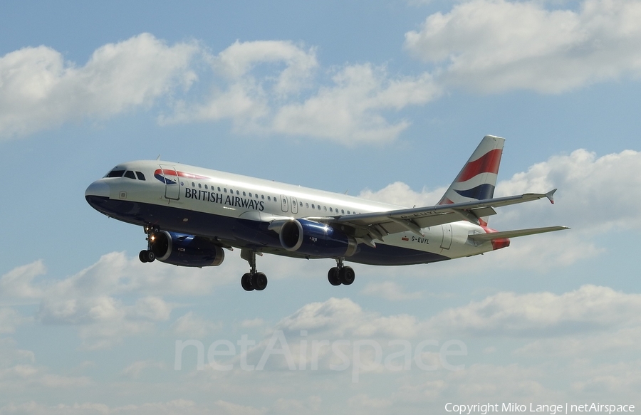 British Airways Airbus A320-232 (G-EUYL) | Photo 146755