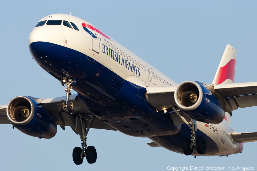British Airways Airbus A320-232 (G-EUYL) | Photo 71679