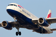 British Airways Airbus A320-232 (G-EUYL) at  London - Heathrow, United Kingdom