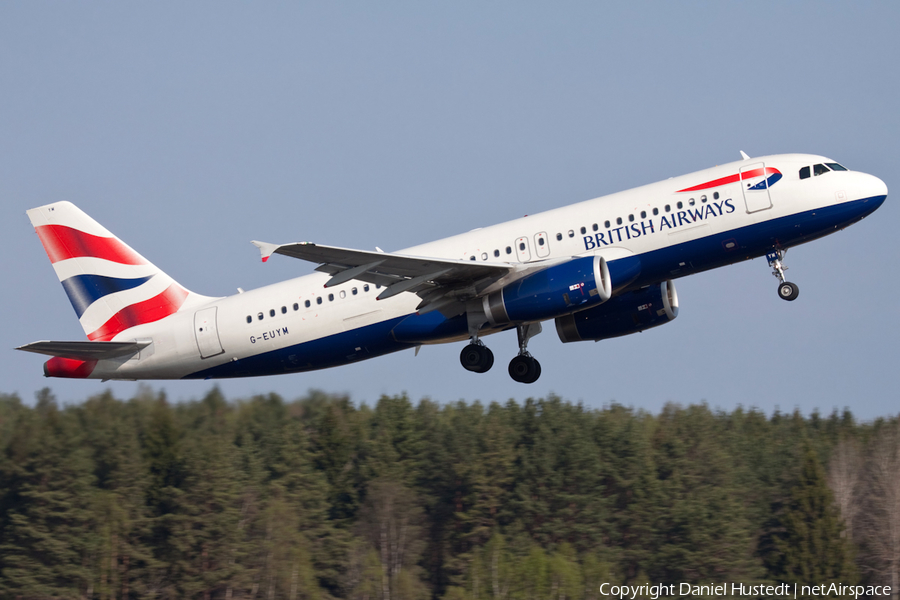 British Airways Airbus A320-232 (G-EUYM) | Photo 611428
