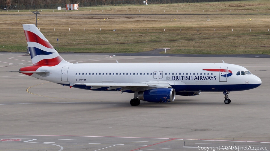 British Airways Airbus A320-232 (G-EUYM) | Photo 673065