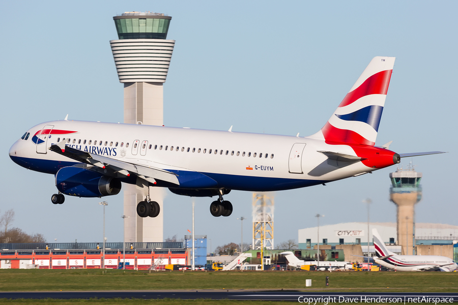 British Airways Airbus A320-232 (G-EUYM) | Photo 292128