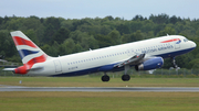 British Airways Airbus A320-232 (G-EUYM) at  Hamburg - Fuhlsbuettel (Helmut Schmidt), Germany