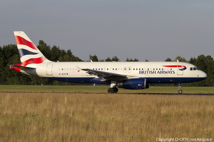 British Airways Airbus A320-232 (G-EUYM) | Photo 413717