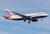 British Airways Airbus A320-232 (G-EUYM) at  Hamburg - Fuhlsbuettel (Helmut Schmidt), Germany