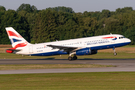 British Airways Airbus A320-232 (G-EUYM) at  Hamburg - Fuhlsbuettel (Helmut Schmidt), Germany