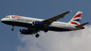 British Airways Airbus A320-232 (G-EUYM) at  London - Heathrow, United Kingdom