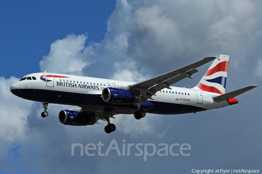 British Airways Airbus A320-232 (G-EUYM) | Photo 397582