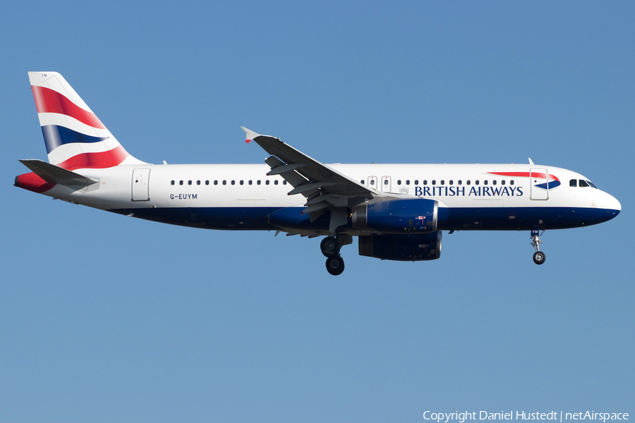 British Airways Airbus A320-232 (G-EUYM) | Photo 504818