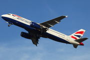 British Airways Airbus A320-232 (G-EUYM) at  London - Heathrow, United Kingdom