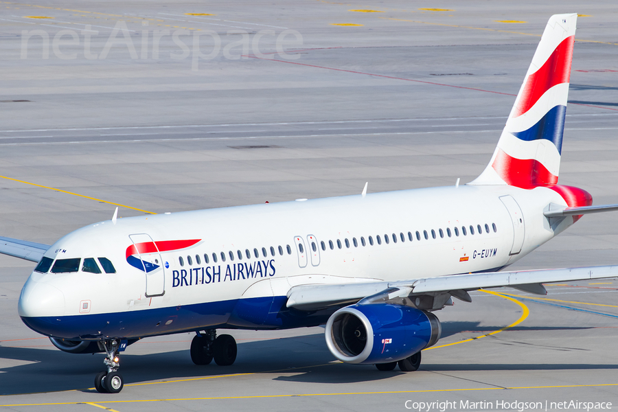 British Airways Airbus A320-232 (G-EUYM) | Photo 239848