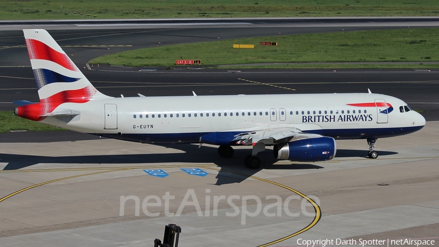 British Airways Airbus A320-232 (G-EUYN) | Photo 221746