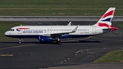 British Airways Airbus A320-232 (G-EUYO) at  Dusseldorf - International, Germany