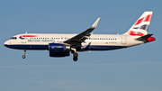 British Airways Airbus A320-232 (G-EUYO) at  Dusseldorf - International, Germany