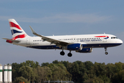 British Airways Airbus A320-232 (G-EUYO) at  Hamburg - Fuhlsbuettel (Helmut Schmidt), Germany