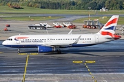 British Airways Airbus A320-232 (G-EUYO) at  Hamburg - Fuhlsbuettel (Helmut Schmidt), Germany