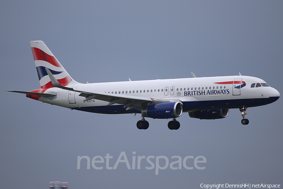 British Airways Airbus A320-232 (G-EUYO) | Photo 444215