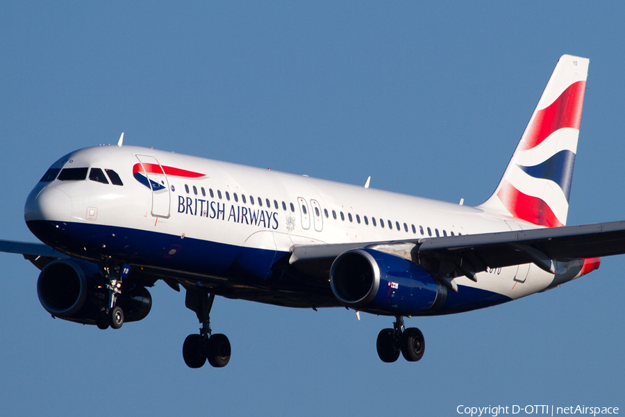 British Airways Airbus A320-232 (G-EUYO) | Photo 516904