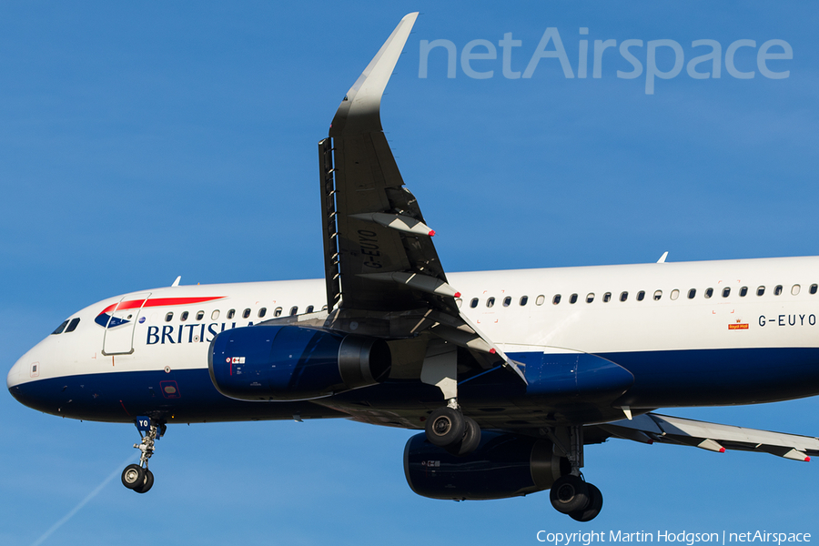 British Airways Airbus A320-232 (G-EUYO) | Photo 129932