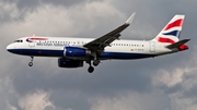 British Airways Airbus A320-232 (G-EUYO) at  London - Heathrow, United Kingdom