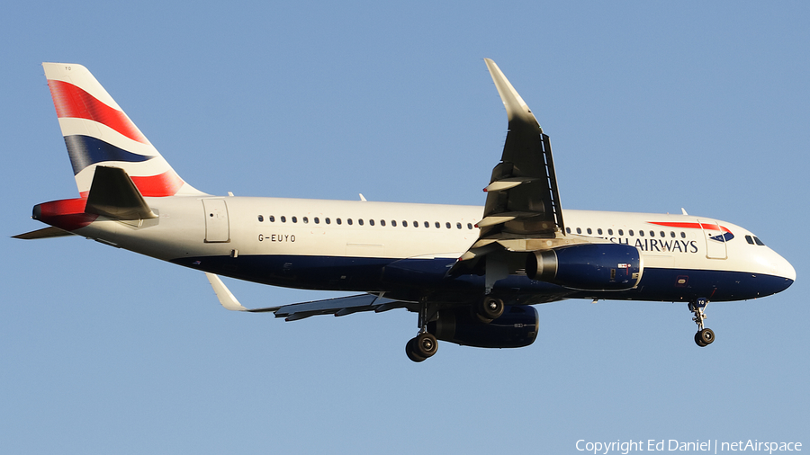 British Airways Airbus A320-232 (G-EUYO) | Photo 252000