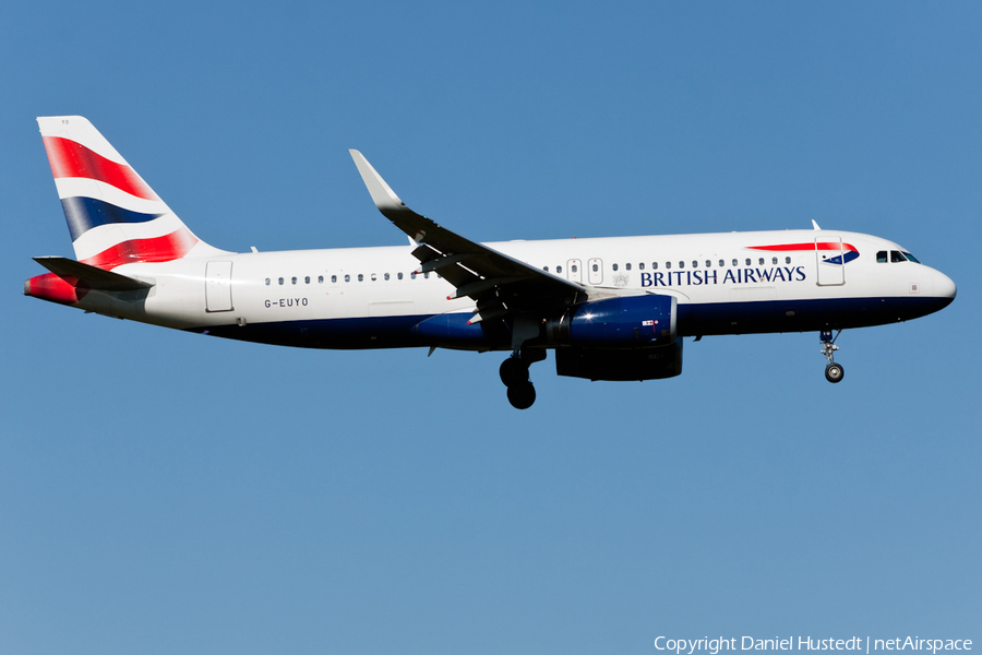 British Airways Airbus A320-232 (G-EUYO) | Photo 483772