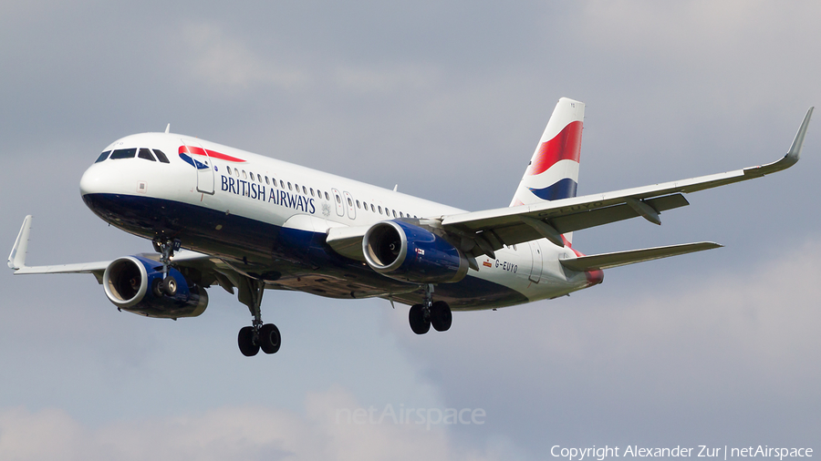 British Airways Airbus A320-232 (G-EUYO) | Photo 522233