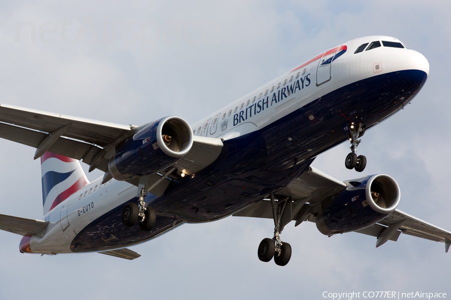 British Airways Airbus A320-232 (G-EUYO) | Photo 52754