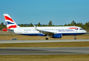 British Airways Airbus A320-232 (G-EUYO) at  Oslo - Gardermoen, Norway