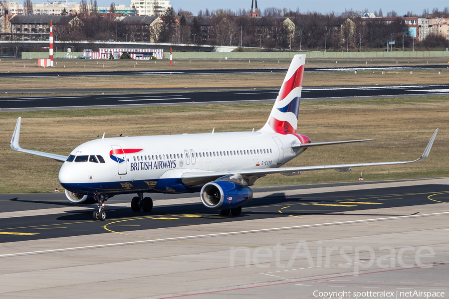 British Airways Airbus A320-232 (G-EUYO) | Photo 104266
