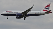 British Airways Airbus A320-232 (G-EUYP) at  Dusseldorf - International, Germany