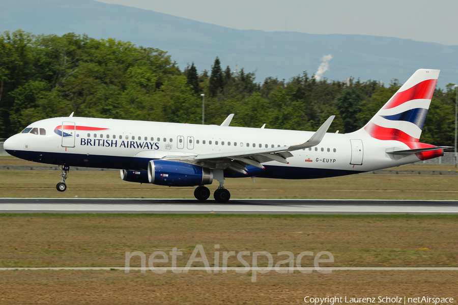 British Airways Airbus A320-232 (G-EUYP) | Photo 75569