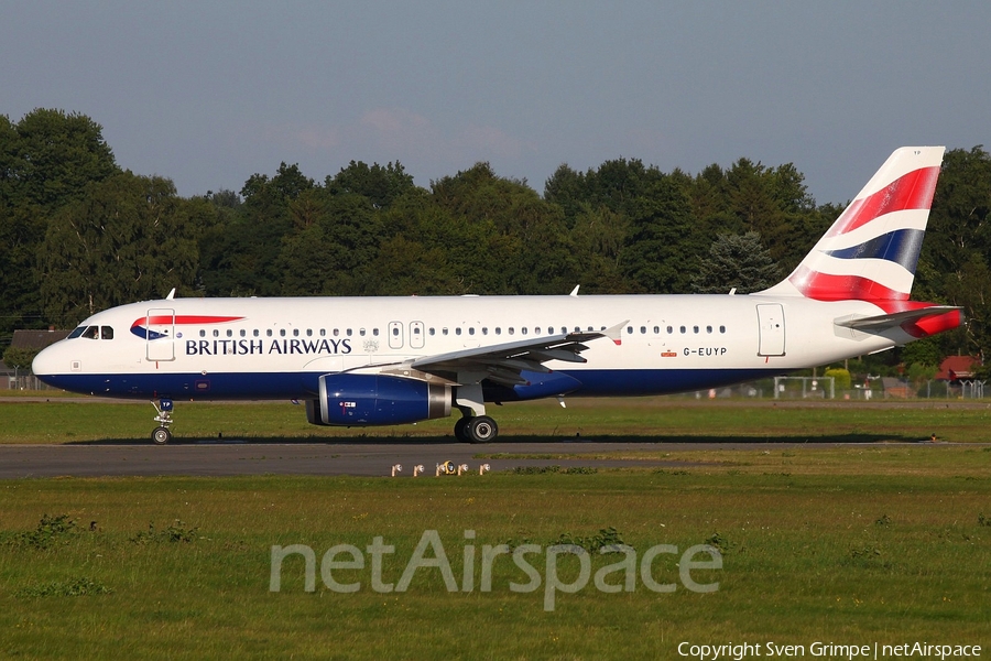 British Airways Airbus A320-232 (G-EUYP) | Photo 52783