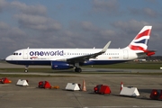 British Airways Airbus A320-232 (G-EUYP) at  Hamburg - Fuhlsbuettel (Helmut Schmidt), Germany