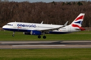 British Airways Airbus A320-232 (G-EUYP) at  Hamburg - Fuhlsbuettel (Helmut Schmidt), Germany