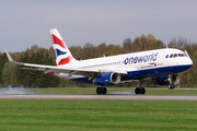 British Airways Airbus A320-232 (G-EUYP) at  Hamburg - Fuhlsbuettel (Helmut Schmidt), Germany