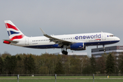 British Airways Airbus A320-232 (G-EUYP) at  Hamburg - Fuhlsbuettel (Helmut Schmidt), Germany